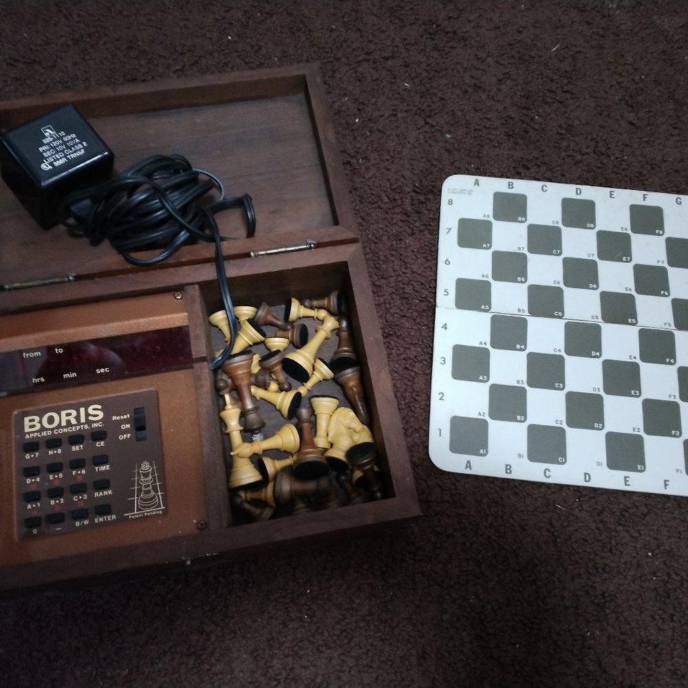 Boris Vintage Electronic Chess Board and Computer